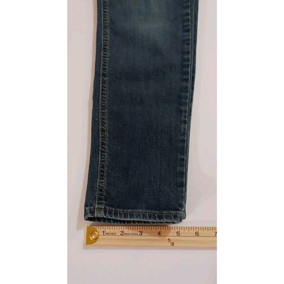 Michael Kors Women's Blue Mid-Rise Skinny Jeans Size 8 - Picture 12 of 14